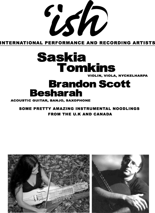 `Ish - Saskia Tomkins & Brandon Scott Behara